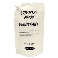 Rocket Soap Oriental Musk універсальний дезодорант-спрей для одягу, текстилю, приміщень, аромат східний мускус, поповнення 800 мл