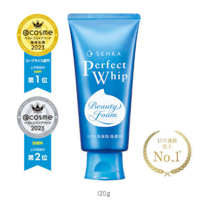 FineToday Senka Perfect Whip пінка для вмивання для гладкості шкіри, 120 г
